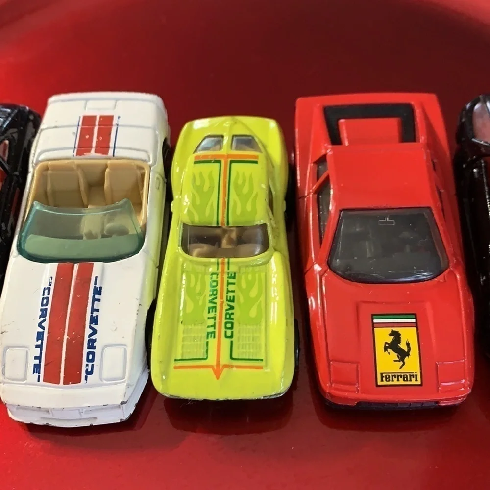 Vintage bundle matchbox hot wheel luxury high-end race car five pack